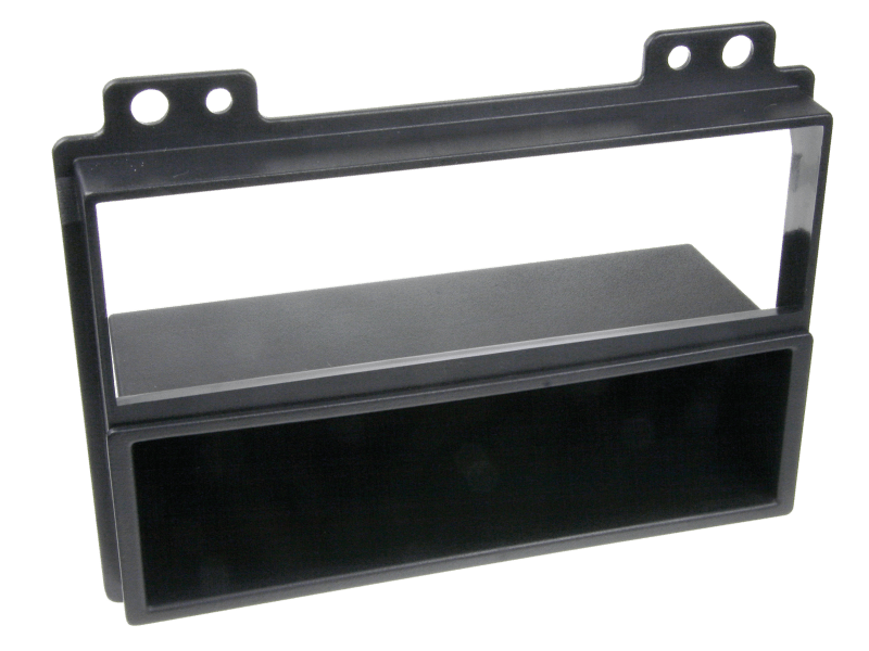 ACV 2-DIN facia plate with pocket Fiesta / Fusion  2005 black 100607