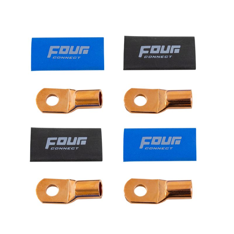 FOUR Connect 4-690383 STAGE3 OFC M8 rengasliitin 35mm2, 2x sininen + 2x musta