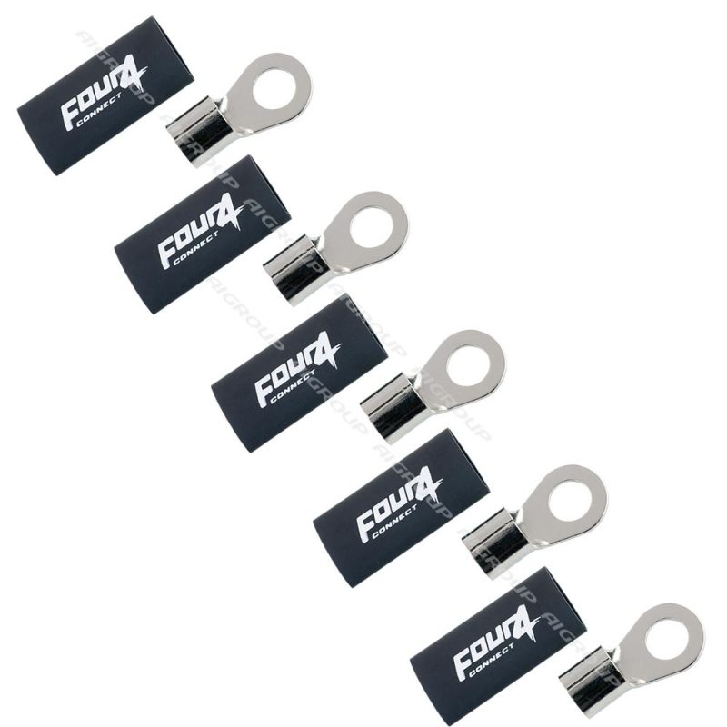 FOUR Connect 4-690968 M12 rengasliitin 50mm2, 5x musta - Image 3