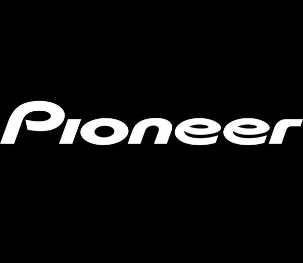 Pioneer Sticker 180x30 mm White
